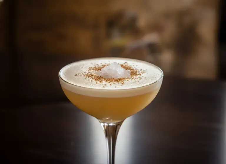Eierlikör im Glas