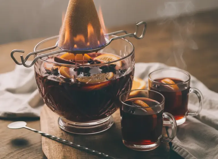 Feuerzangenbowle im Glas