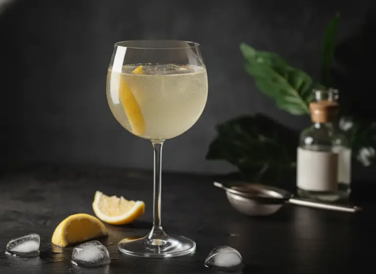 French 75 im Glas