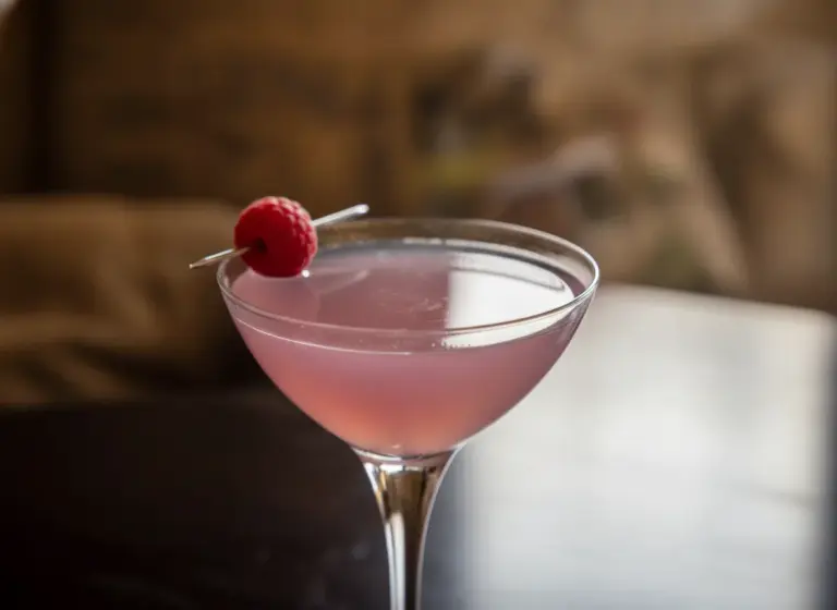 French Martini im Glas