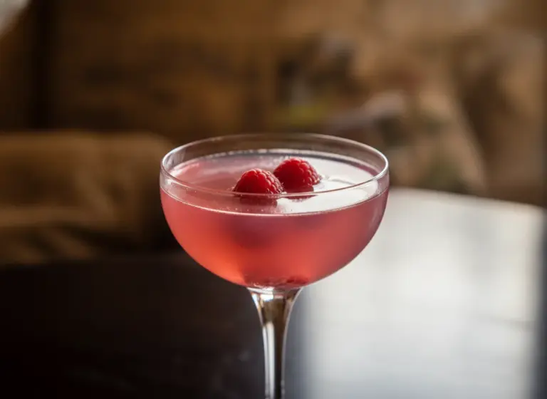 French Rose im Glas