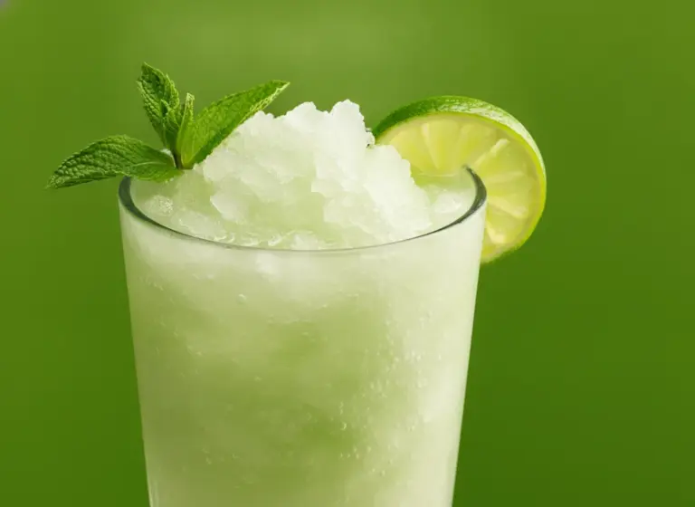 Frozen Midori Colada im Glas
