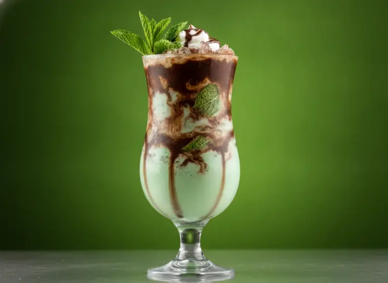 Frozen Mint Mocha im Glas