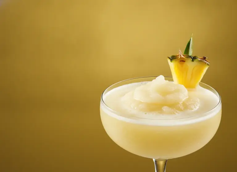 Frozen Pineapple Daiquiri im Glas