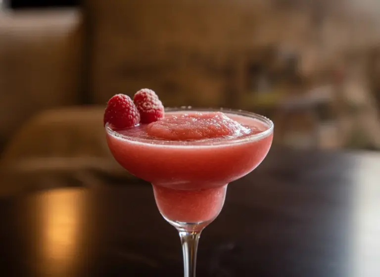 Frozen Raspberry Daiquiri im Glas