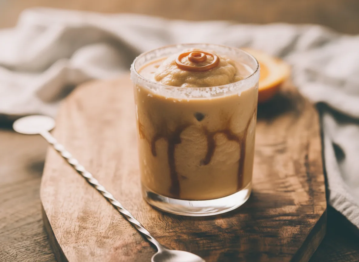 Frozen Salted Caramel Russian