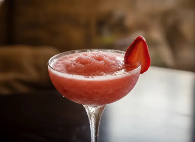 Frozen Strawberry Daiquiri im Glas