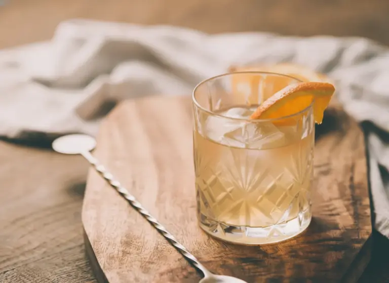 Genever Old Fashioned im Glas