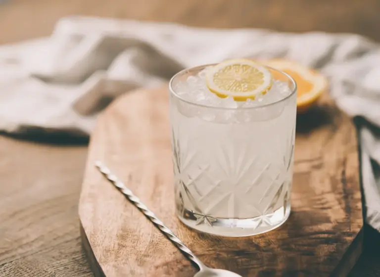 Gin Fix im Glas