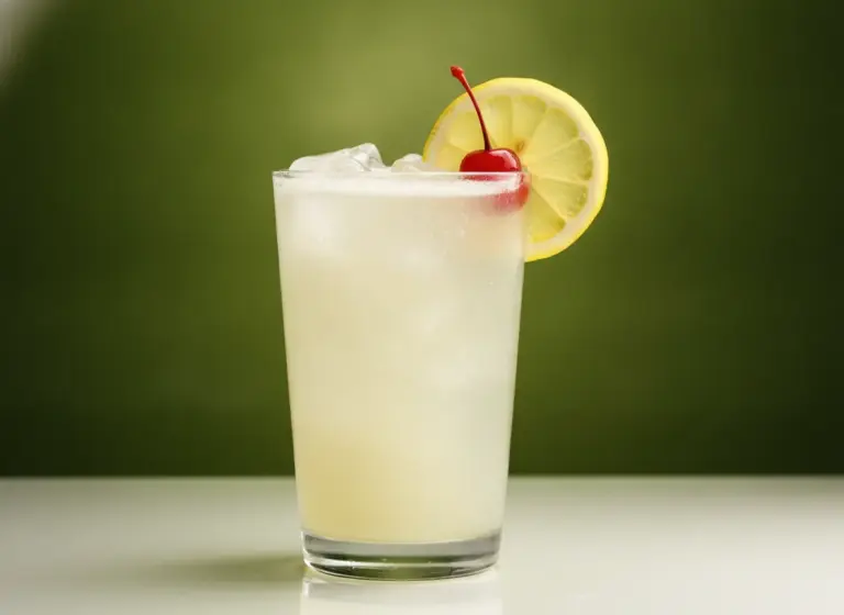 Gin Fizz im Glas