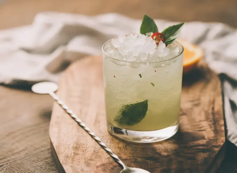 Gin-Thai-Smash im Glas