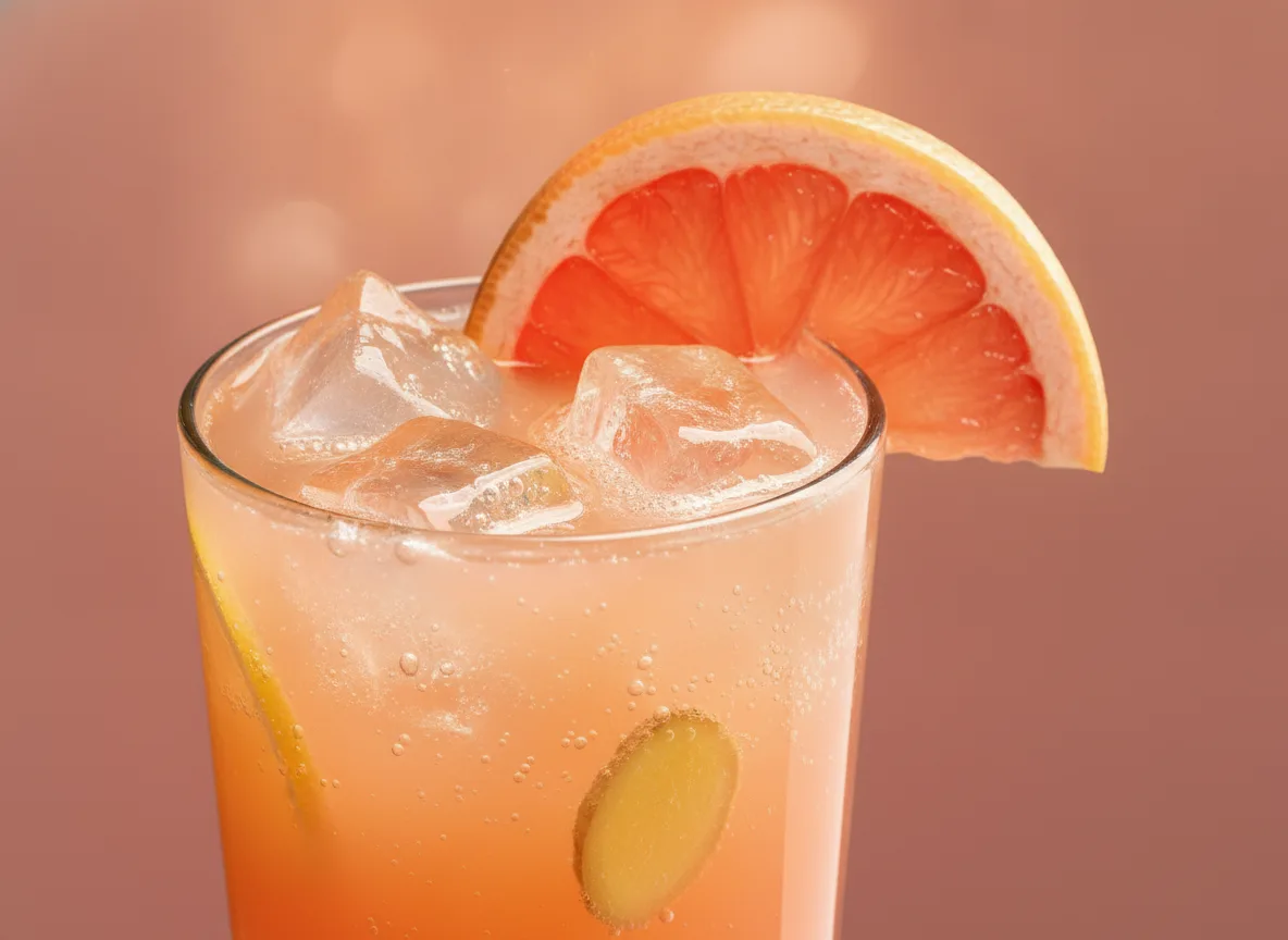Ginger Grapefruit Fizz