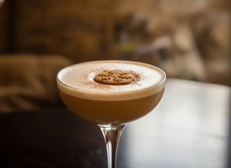 Gingerbread Martini im Glas