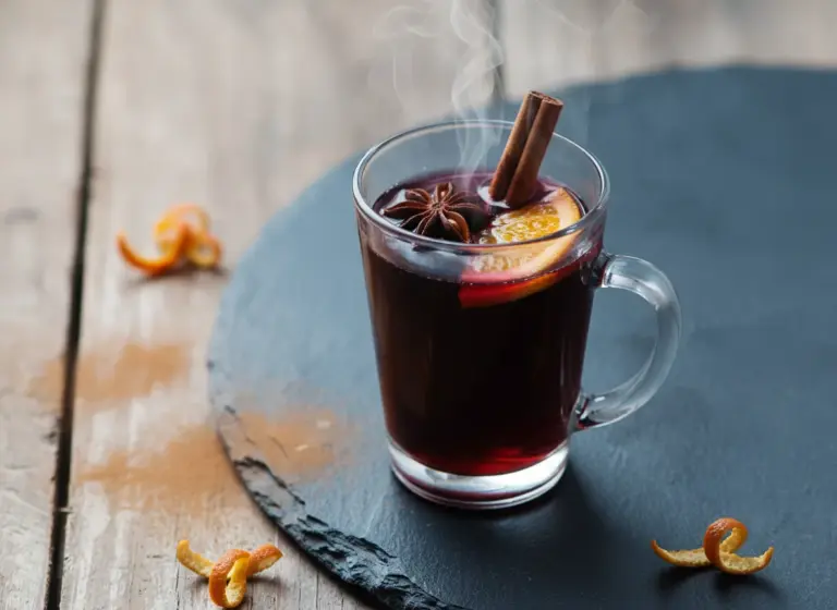 Glühwein-Punsch im Glas