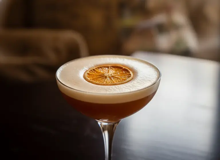 Grand Marnier Sour im Glas