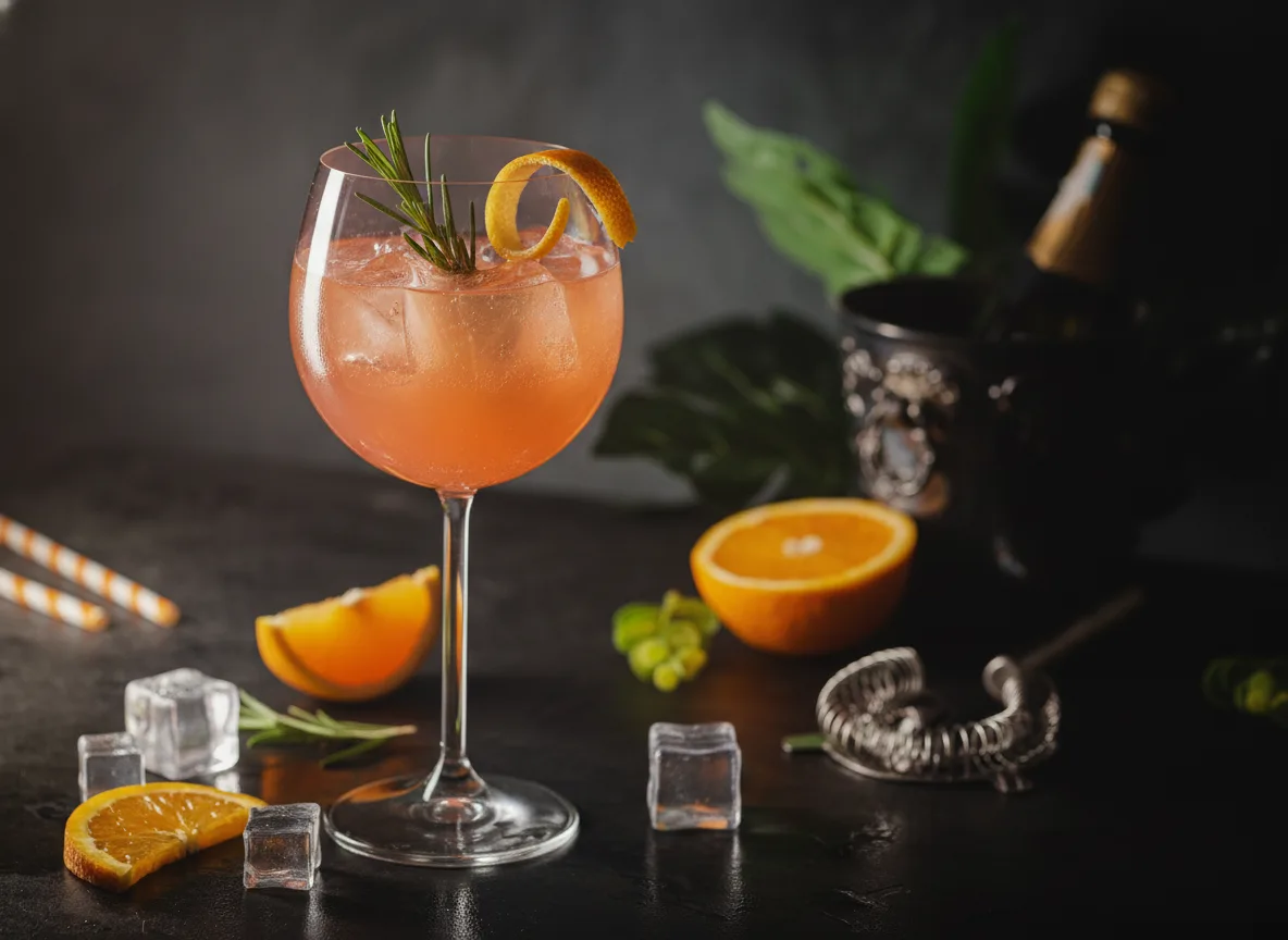Grapefruit-Rosmarin-Spritz