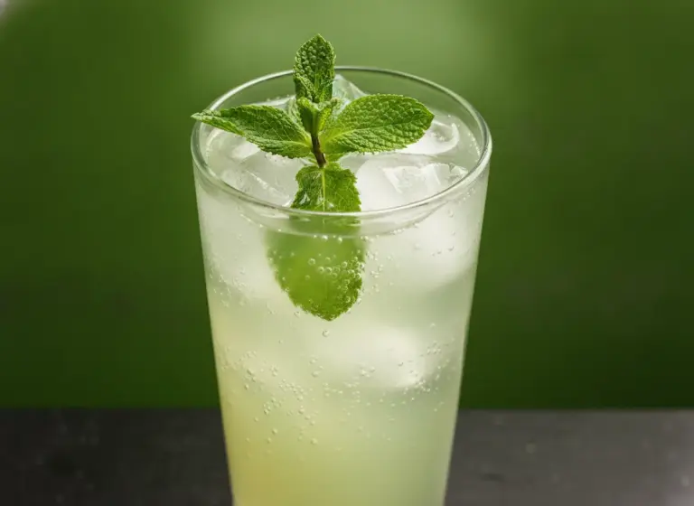 Green Dimples im Glas