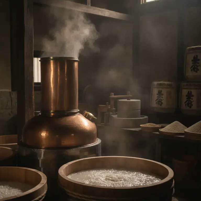Herstellung & Produktion – Sake