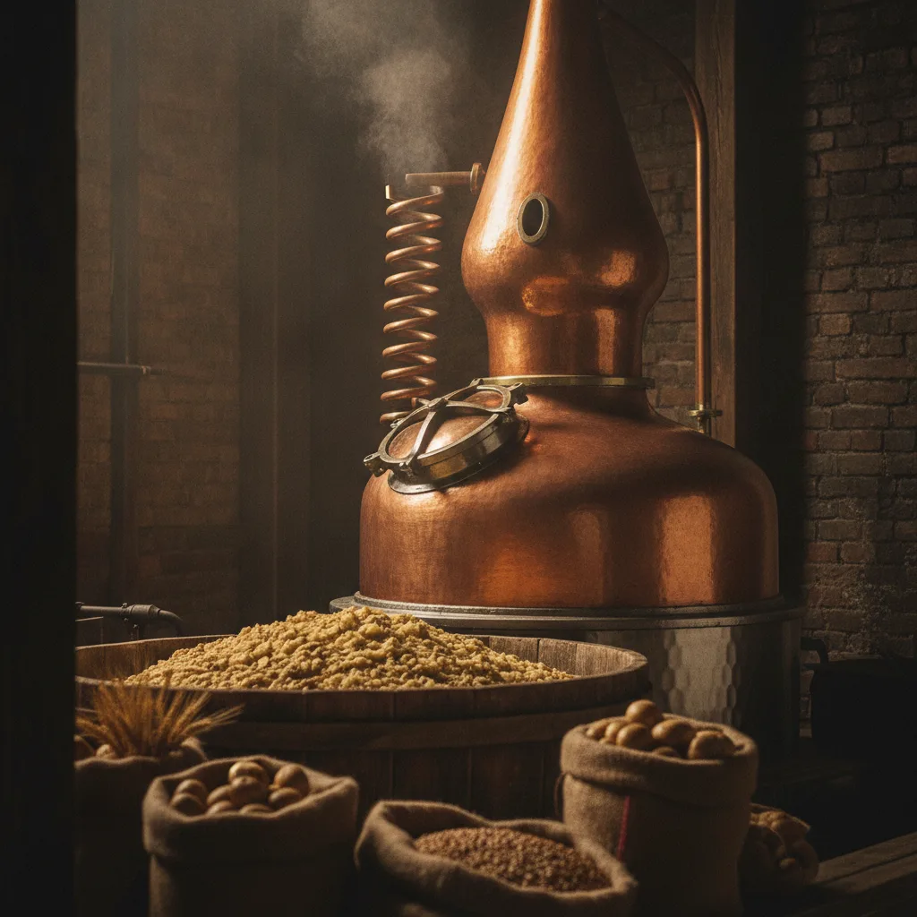 Herstellung & Produktion von Wodka
