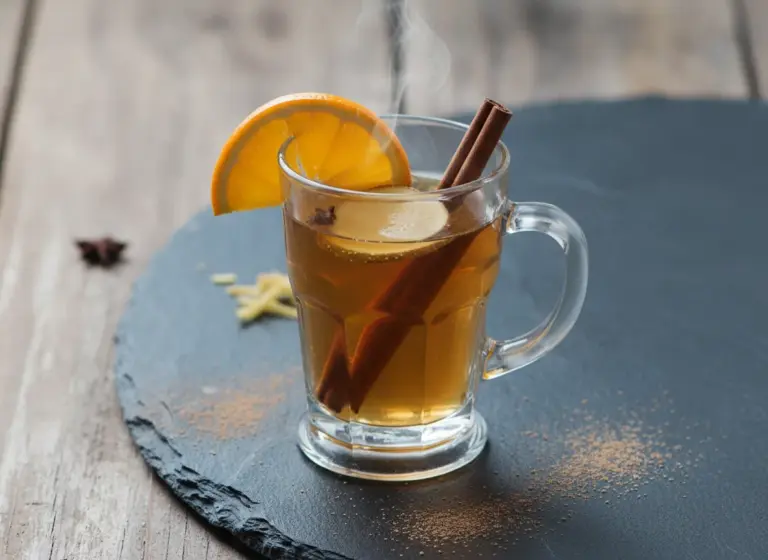 Hot Toddy im Glas