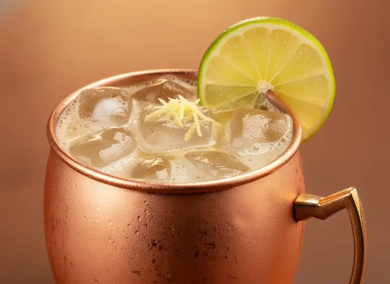 Ingwer-Bier-Mule – alkoholfrei im Glas