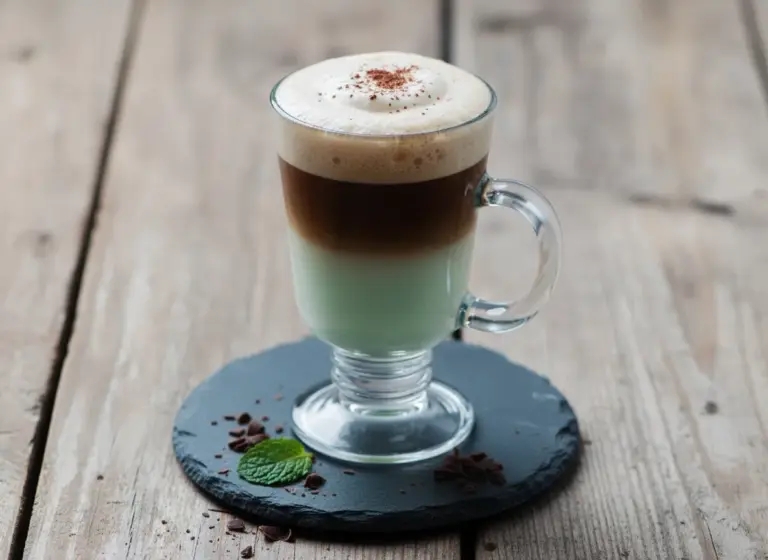 Irish Coffee Grasshopper im Glas