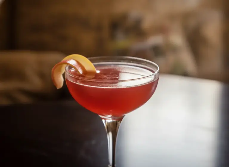 Jack Rose mit Calvados im Glas