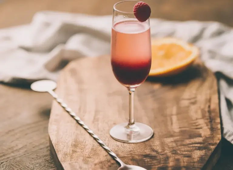 Kir Royal im Glas