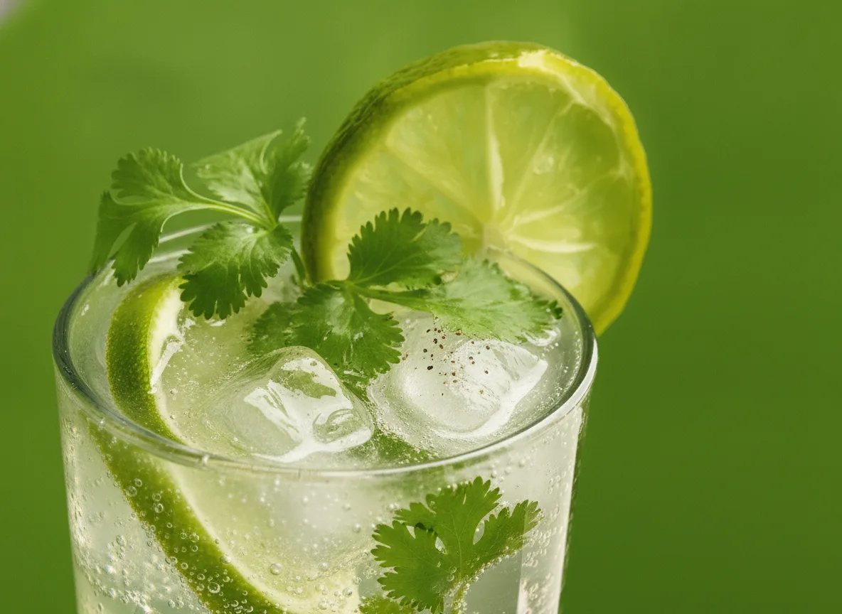 Koriander Vodka Tonic