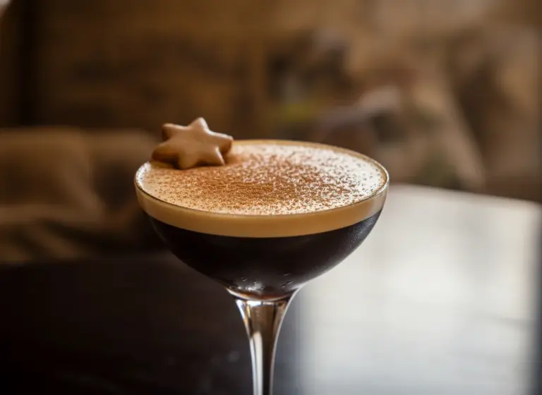 Lebkuchen-Martini im Glas