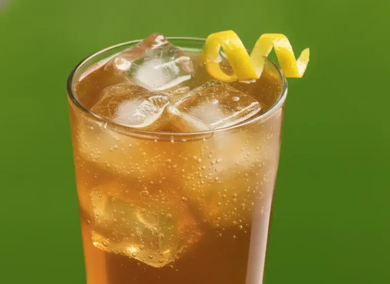 Luo-Han-Guo-Kräutertee-Highball im Glas