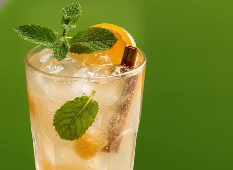 Mandarinen Mojito im Glas
