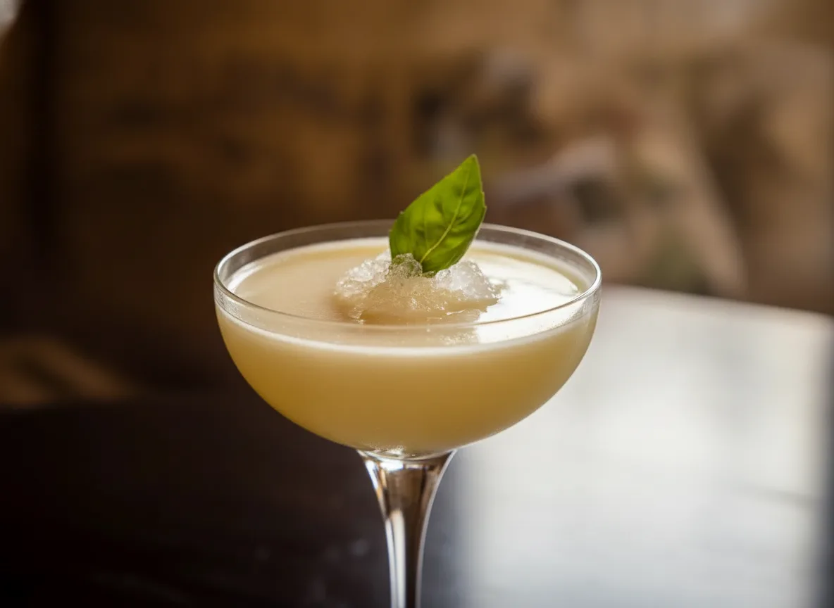 Mango-Basil Daiquiri