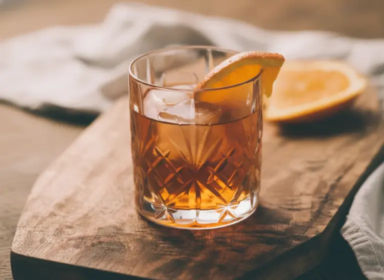 Maple Old Fashioned im Glas