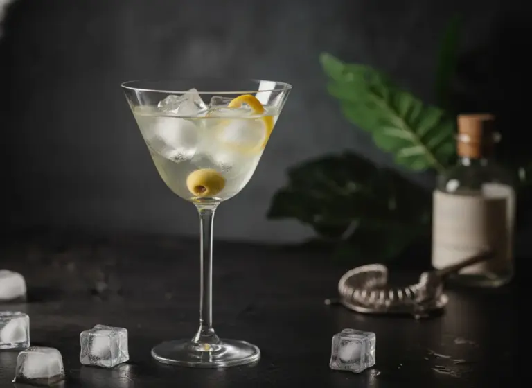 Martini Cocktail Classic im Glas