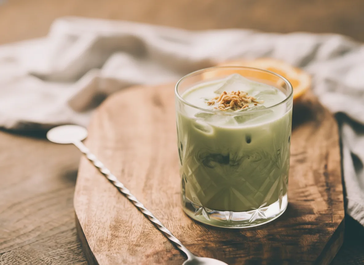 Matcha-Kokos-Shake