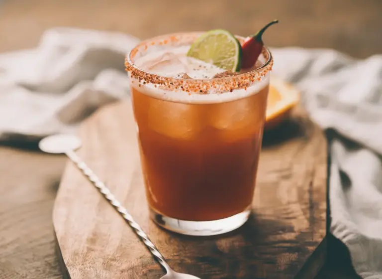 Michelada Picante im Glas