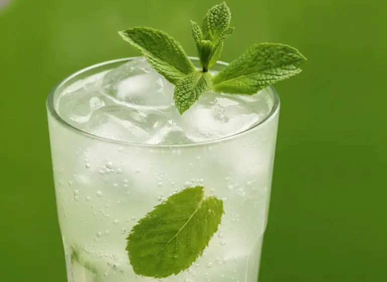 Mint Cooler im Glas