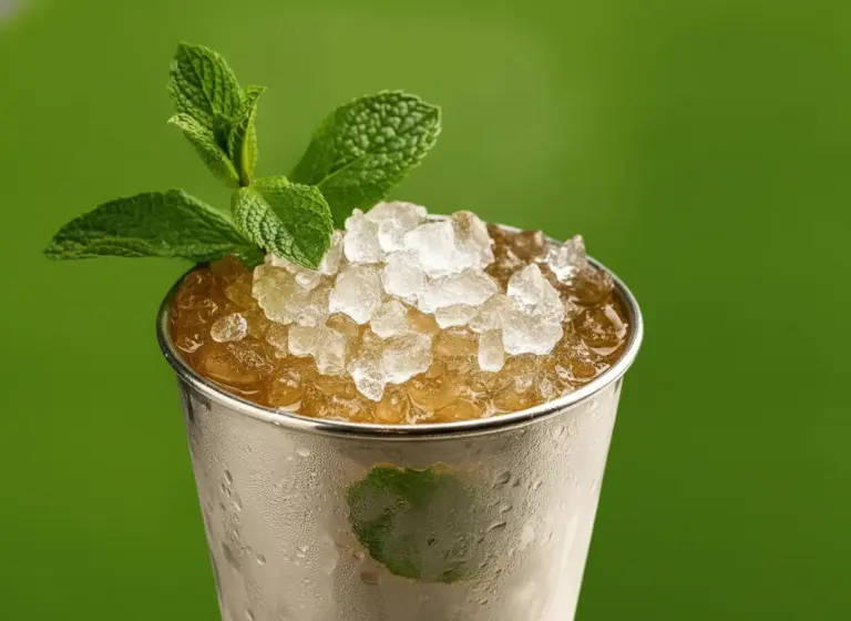 Mint Julep im Glas