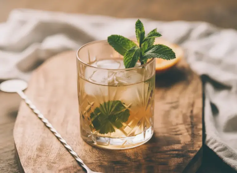 Mint Sunrise im Glas