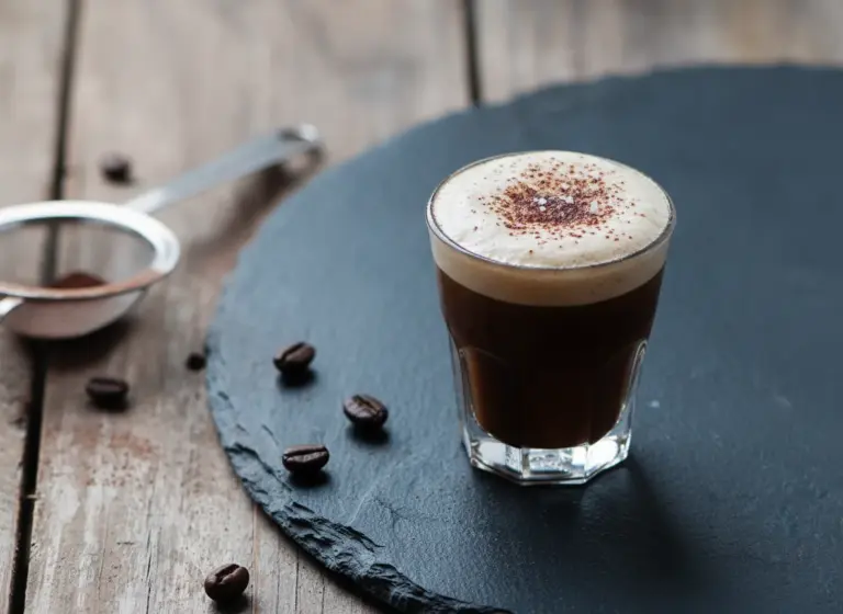 Mocha Coffee im Glas
