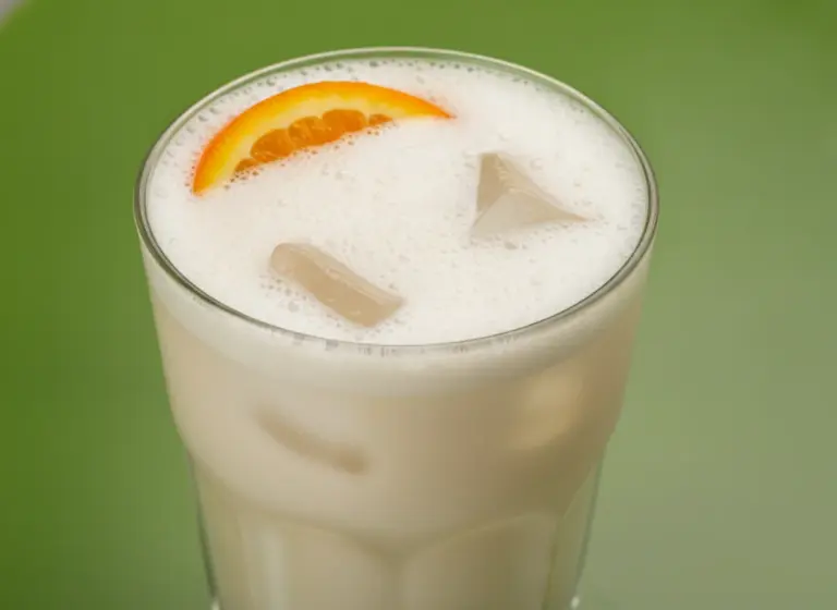 New Orleans Gin Fizz im Glas