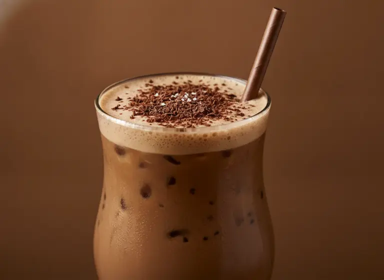 Nutella Espresso Shake im Glas