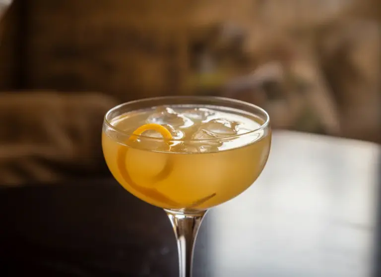 Orange &- Ginger Daiquiri im Glas