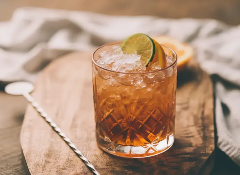 Orange Planter’s Punch im Glas