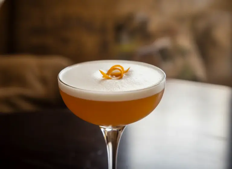 Orange Sour Royale im Glas