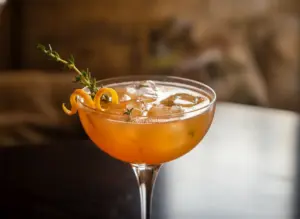 Orange Thyme Daiquiri im Glas