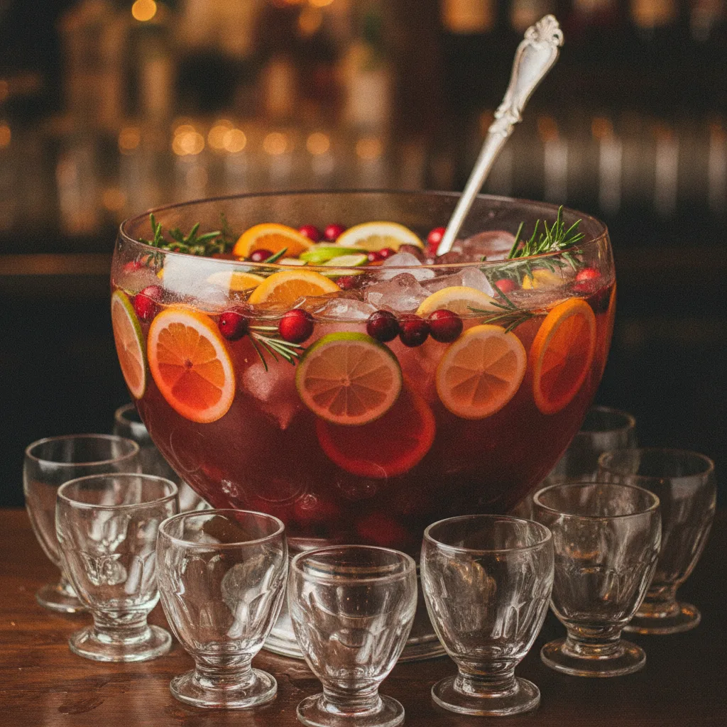Party-Cocktails für viele Gäste: Bowle und Punch im großen Stil
