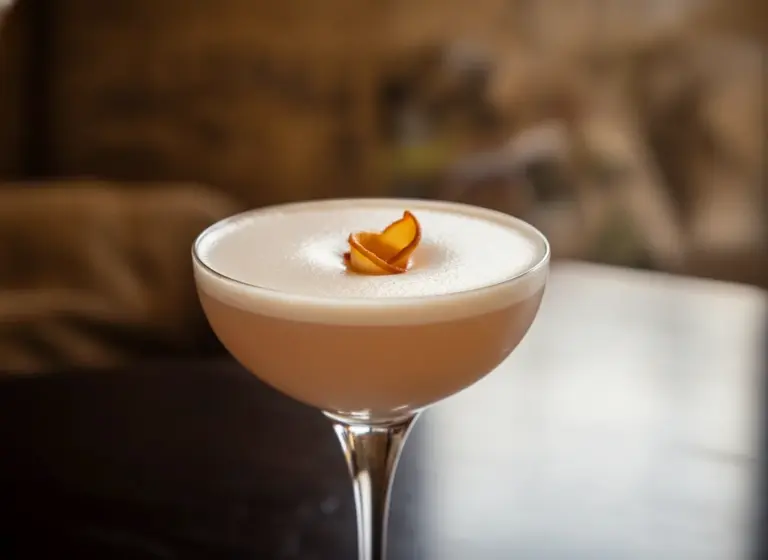 Peach Lady im Glas