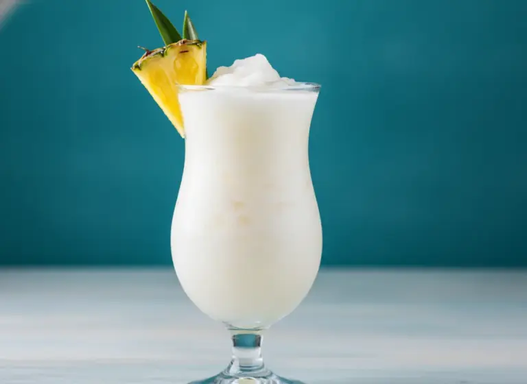 Piña Colada Frozen im Glas